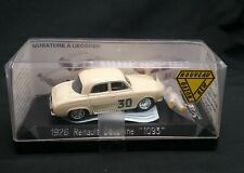 RENAULT DAUPHINE 1093 TOUR DE CORSE SOLIDO 1926 1/43 .