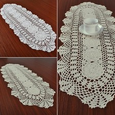 Chemin de table nappe ovale