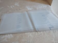 10  POCHETTES PROTECTION VINYLE 33T 150 MICRONS PE GATEFOLD   NEUF