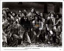 Vintage Original B&W Photo, a Scene in "Hair" by Milos Forman - 1979