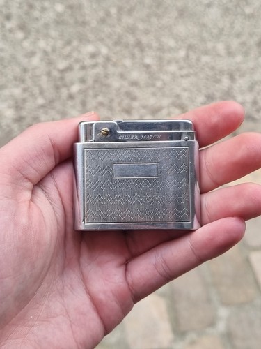 Briquet argenté - briquet,