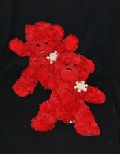 Lot de 2 peluche doudou ours