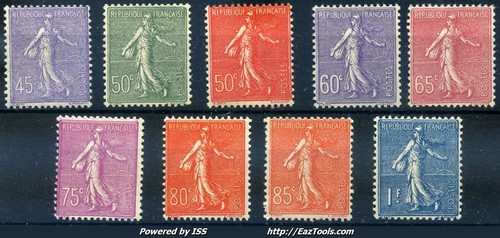 France serie semeuse - france,