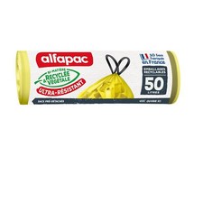 - Sacs Poubelle à Lien Coulissant - Ultra-Résistant - Tri des Emballages Recy...