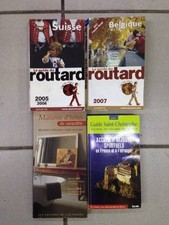 Lot de 4 livres guide touristique