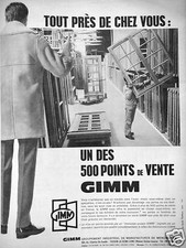 PUBLICITÉ 1967 GIMM