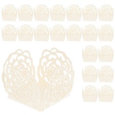  50 Pcs Bac À Papier Chocolat