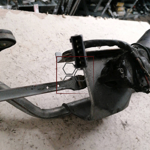 640187 support moteur essuie - support,