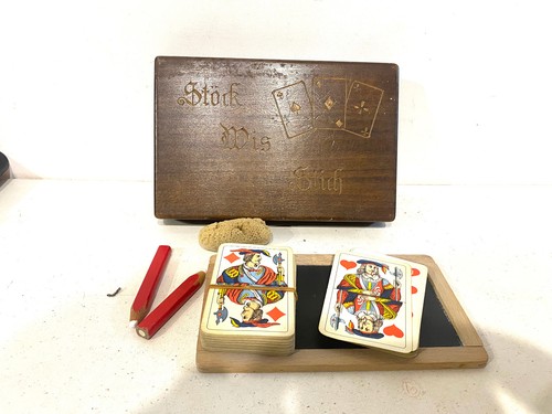 Ancien boîte stock mis stich - mis,