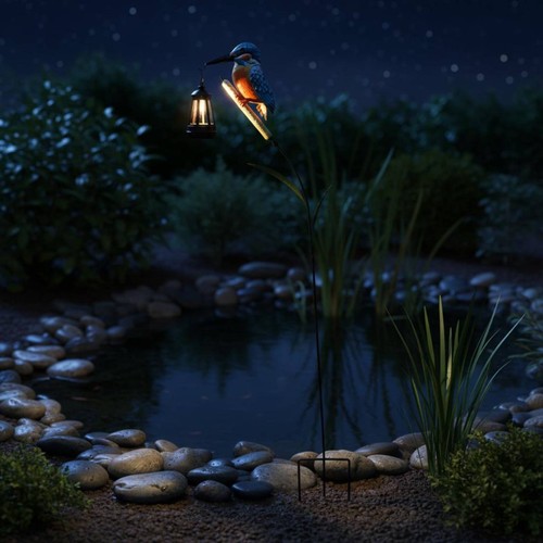 Lampe oiseau solaire design - lampe,
