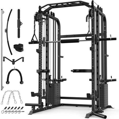 Smith machine with weight - smith,