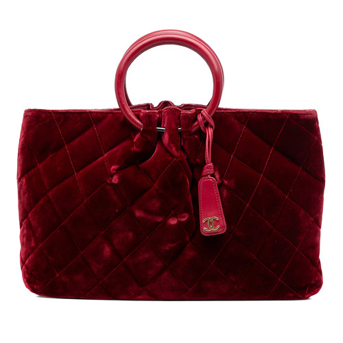 Chanel matelassé velours - chanel,