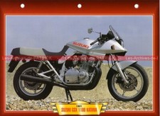 SUZUKI GSX 1100 Katana GSX1100 1981 (1981-1983) : Fiche Moto #000693