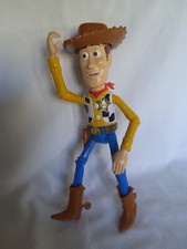 FIGURINE WOODY TOY STORY DISNEY PICSAR MATTEL PARLANT