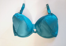 WONDERBRA SOUTIEN GORGE PUSH-UP FR 80G, UK 30F, EU 65G BLEU VERT SATINÉ