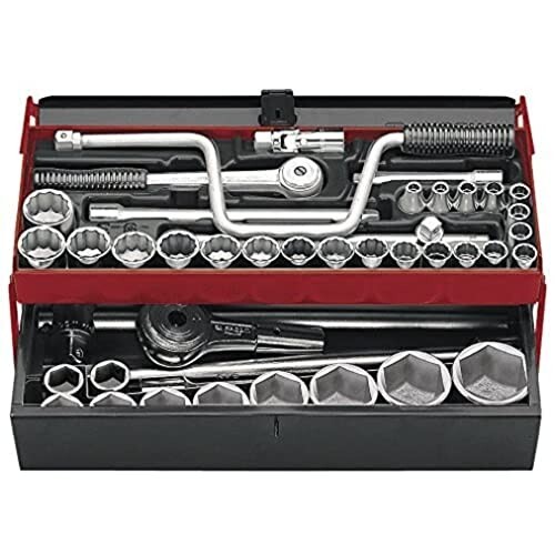 Coffret douille 4 mm - coffret, 1/2