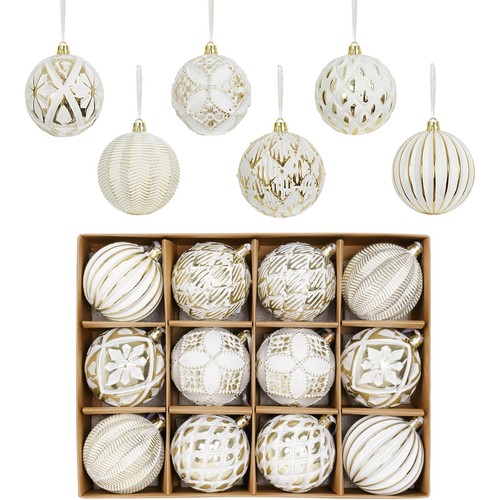Lot boules de noël - boules,
