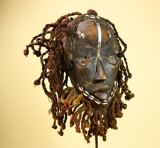 Masque Dan africain vintage