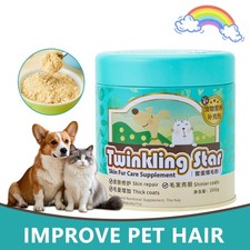 Poudre d'oeuf de tortue 100g/200g, embellit les poils des chats et des chiens