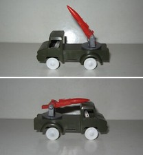 BERLIET STRADAIR,LANCE-ROQUETTE,SESAME 1:65,FRICTION,CAMION MILITAIRE VINTAGE 60