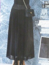 Patron couture JUPE en TULLE  femme Modes & Travaux Janvier 2023  36 au 48 NEUF