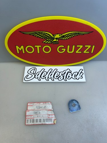 Plaque cale pied moto guzzi - plaque,
