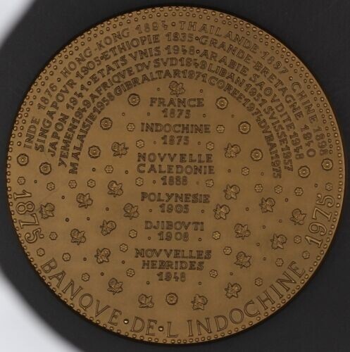 Médaille bancaire bronze - , 1975
