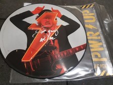 AC/DC autograph angus Young lp picture disc POWER UP signed live tour 2025 rare