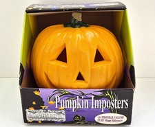 LA CITROUILLE S’ALLUME ET DIT "HAPPY HALLOWEEN" ANNÉES 90 GEMMY INDUSTRIES CORP.