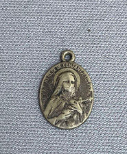 ANCIENNE MINI MEDAILLE RELIGIEUSE SAINTE THERESE DE L'ENFANT JESUS