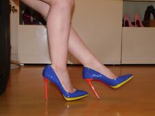 ✅?Véritable Escarpins Christian Louboutin Pigalle Plateau T37