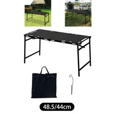 Table de camping pliante pour festival, pique-nique, barbecue, pêche,