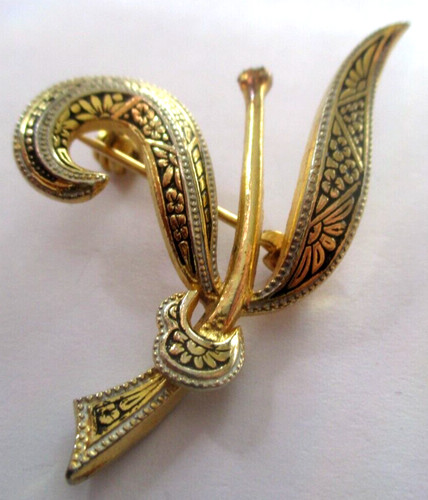 Ancienne chic délicate broche