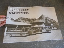 Ancien Autobus Autocar Saurer FBW Berna Calendrier Bus Oltimer 1997