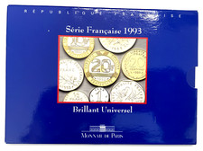 COFFRET BU 1993 - MONNAIE DE PARIS - NEUF -
