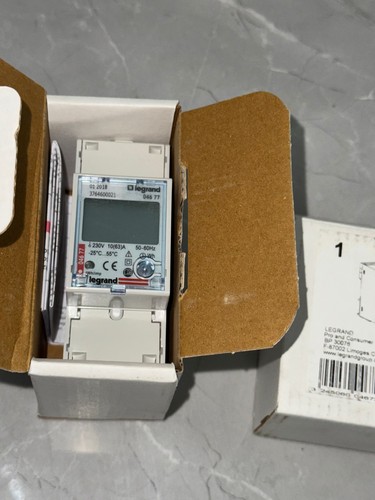 Compteur énergie monophasé - d'énergie,