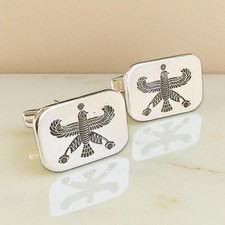 Boutons de manchette aigle