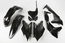 Kit Plastiques Carénages Kawasaki KXF 250 2017 Ufo Plast Noir