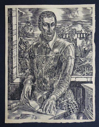 Portrait pierre ronsard - portrait, de