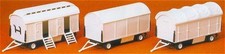 Ensemble Wagons Cirque Moderne