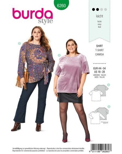 6260 patron burda - 2, creations