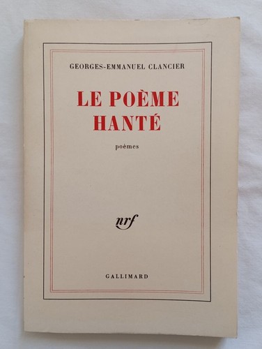 Poème hanté de - hanté,