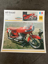CARTE FICHE MOTO collection