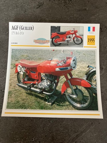 Carte fiche moto - carte,