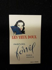 carte parfumée FORVIL paris
