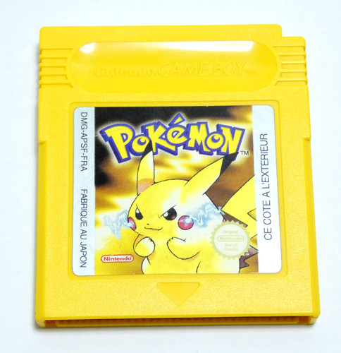 Pokemon jaune jeu console - pokemon,