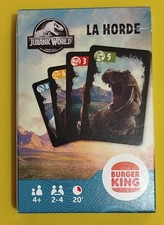 jeu de cartes JURASSIC WORLD