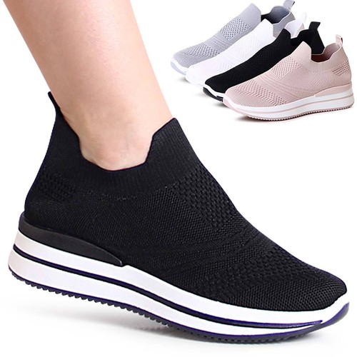 Baskets talon plat femme en - baskets,