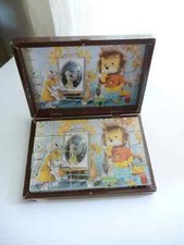 23⚜️Ancienne Boîte Cubes 2024 TITUS Le Petit Lion ORTF Garnier MadeInFrance 1960