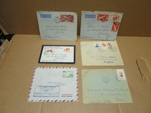 Madagascar enveloppes - 6,
